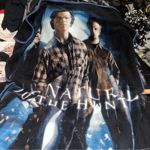 Supernatural join the hunt plush blanket from hot topic